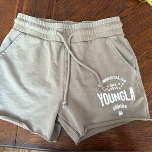 YoungLA Tan Casual Shorts